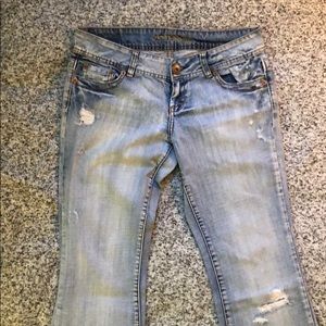 AE distressed jeans